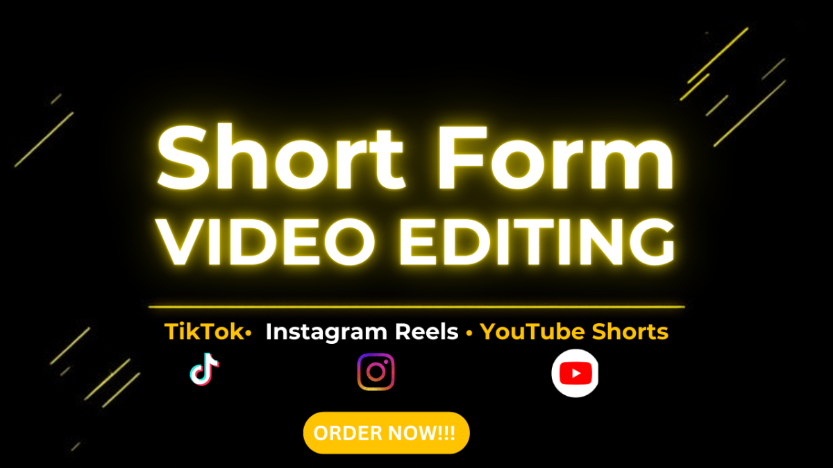 I Will Edit Short Form Videos for TikTok, Instagram Reels, and YouTube Shorts