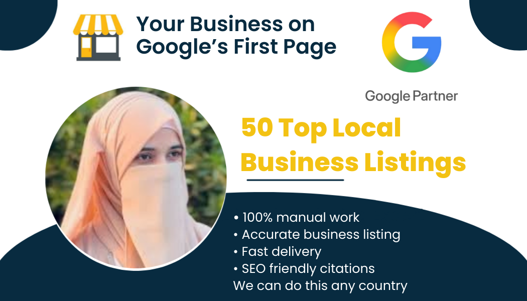 I will create 50 USA local citations for local SEO and google maps