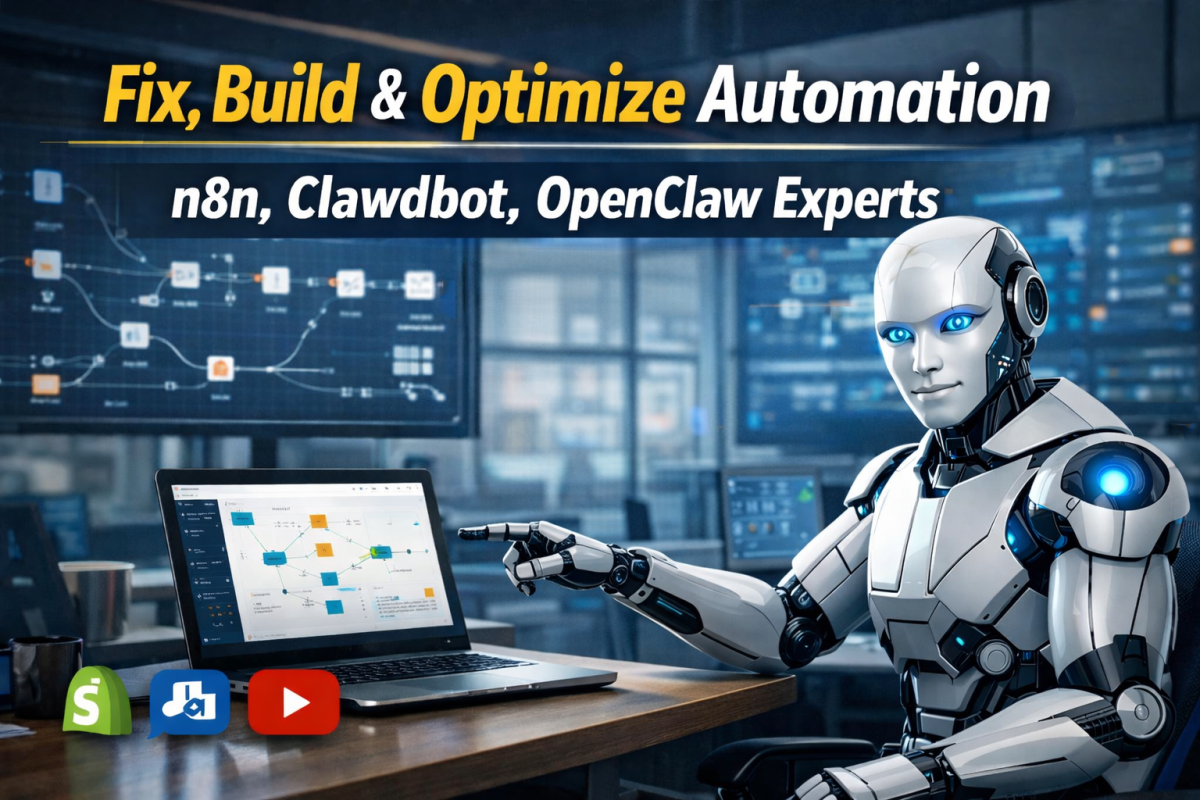 I will build, fix, optimize n8n Clawdbot Moltbot Open Claw Automation Mac Mini VPS Setup