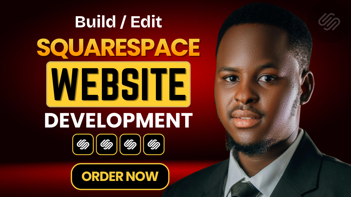 I will build Squarespace website design, Squarespace redesign, edit Squarespace website