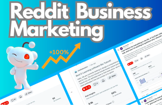 I will be your professional reddit marketing manager for organic growth