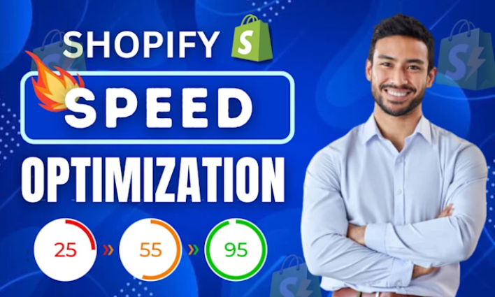 I will speed up your Shopify store, fix slow speed and improve pagespeed score