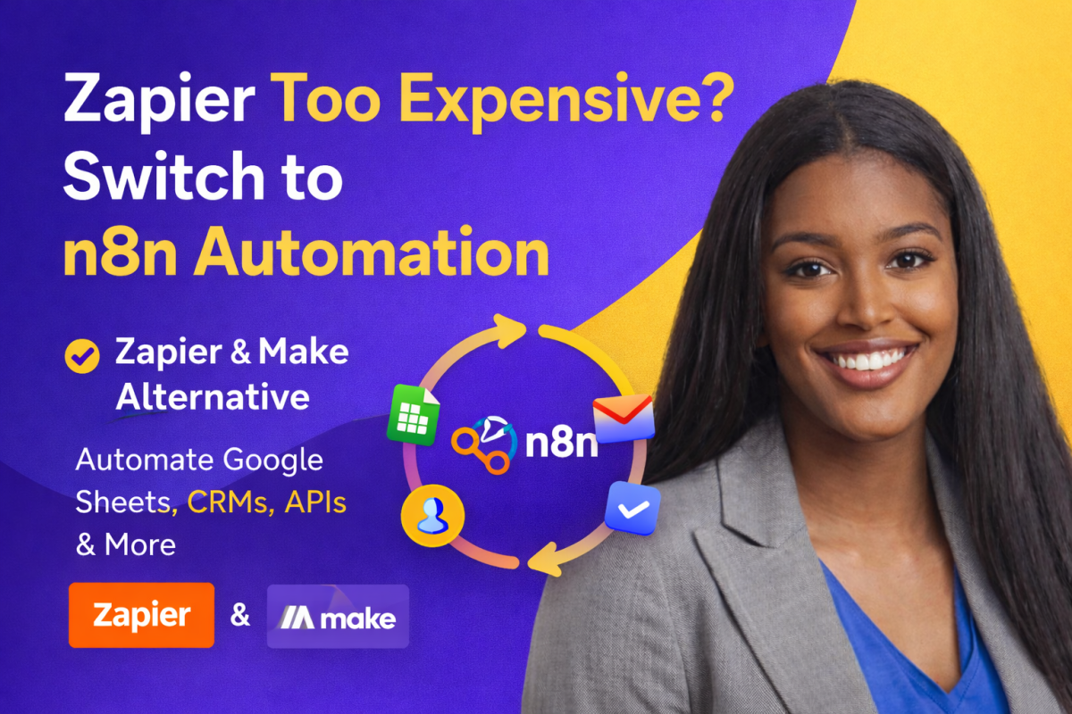 I will automate workflows using zapier, make com and n8n