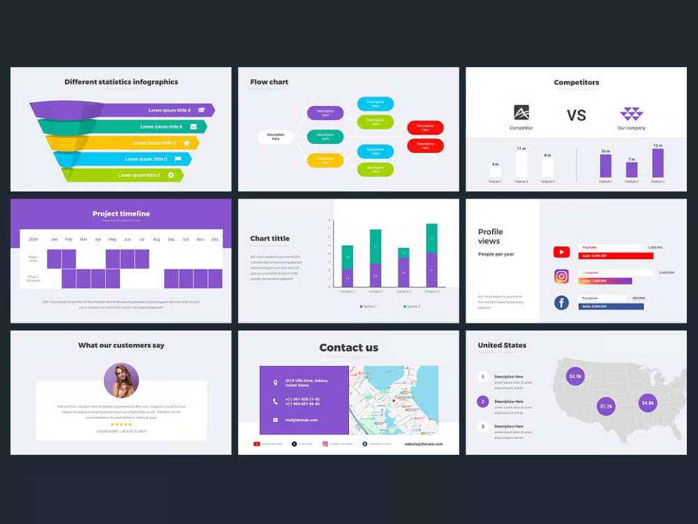 design professional powerpoint, google slides, pitch deck, canva presentation