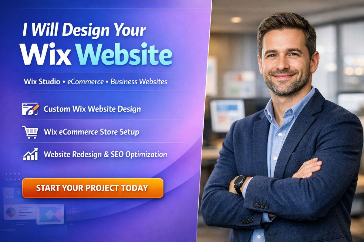 I will build develop or redesign your wix website wix studio ecommerce wix website