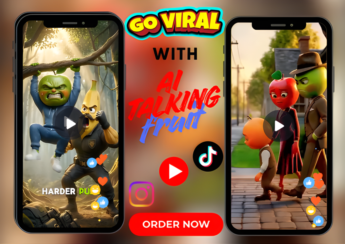 I will create viral ai fruit talking video ai talking object fruit character animation