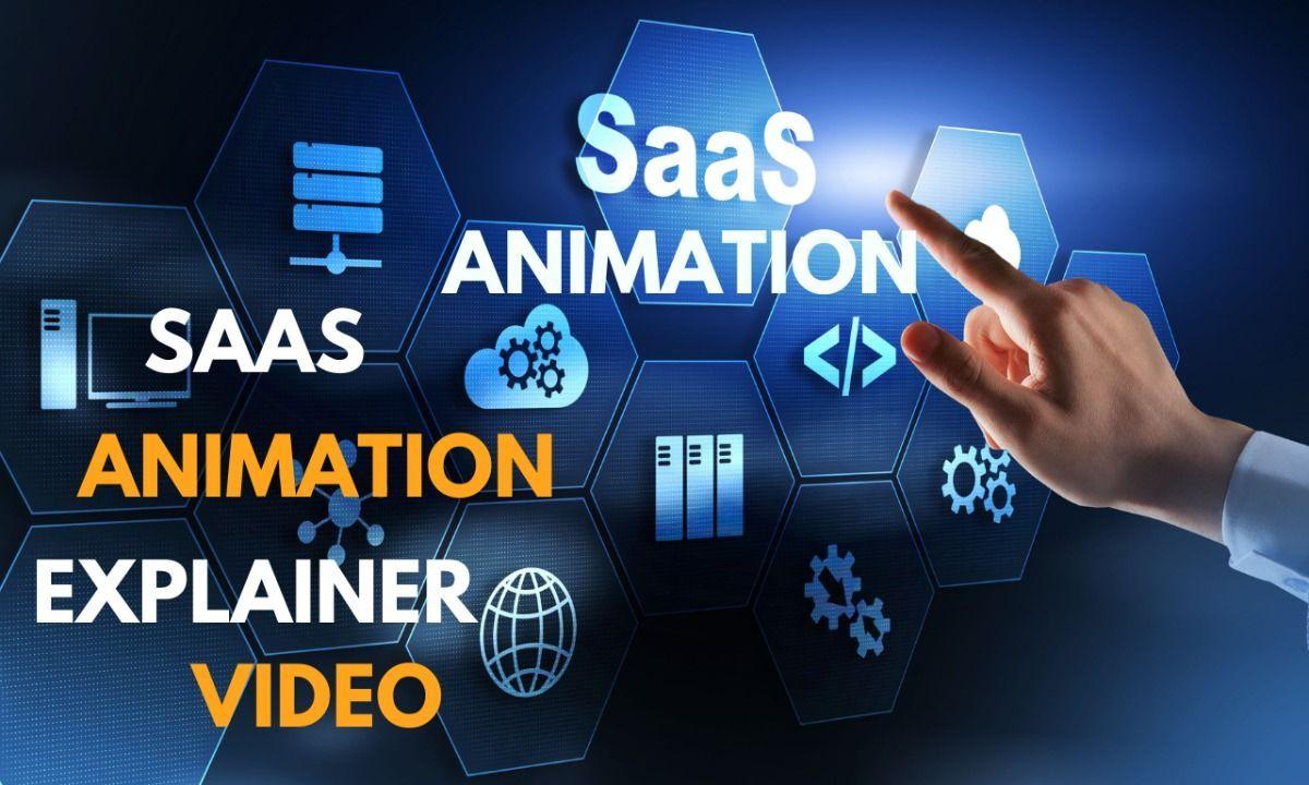 I will create saas explainer video animation for software app demo, product and startup