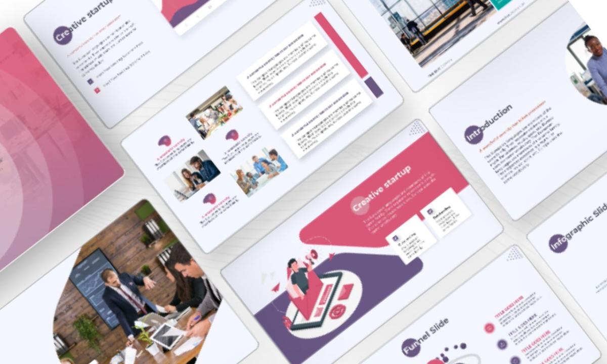 redesign revamp polish powerpoint presentation canva slides investor pitch deck
