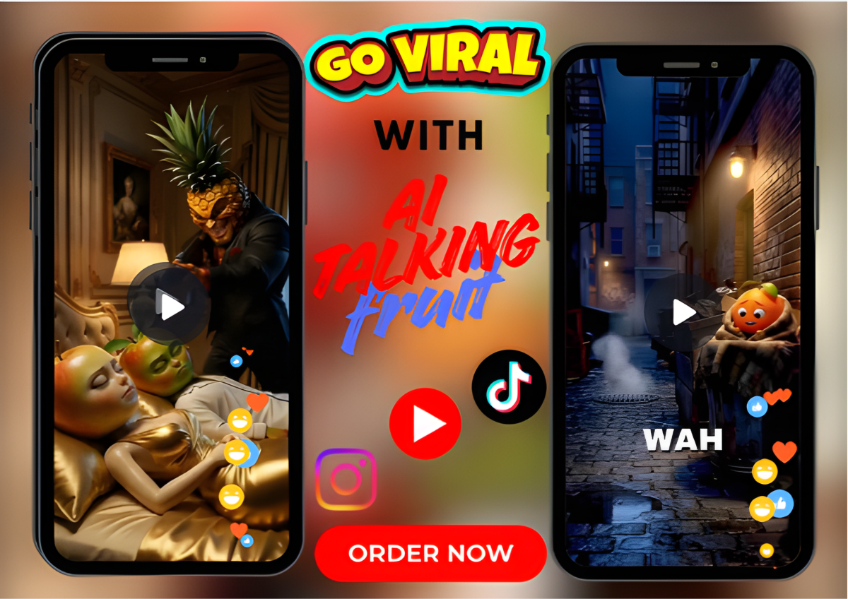 I will create viral ai fruit talking video ai talking object fruit character animation