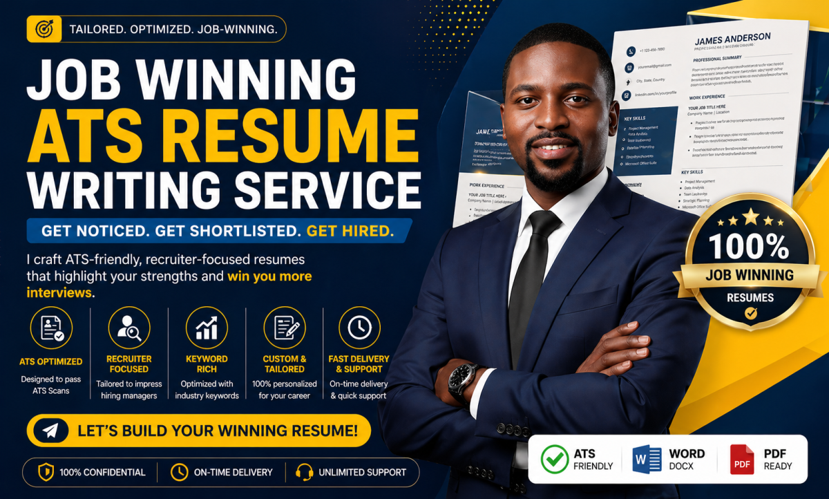 I will write optimized accounting resume and CV