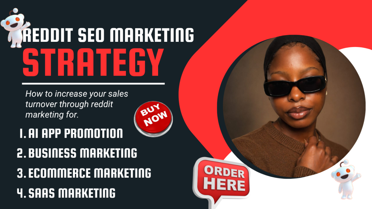 I will do reddit seo post for saas business website ai app ecommerce product promotion