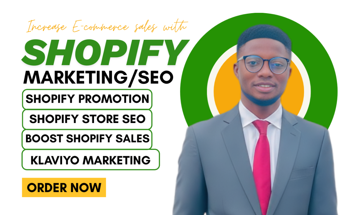 I will do shopify marketing, promotion and ecommerce marketing to boost shopify sales