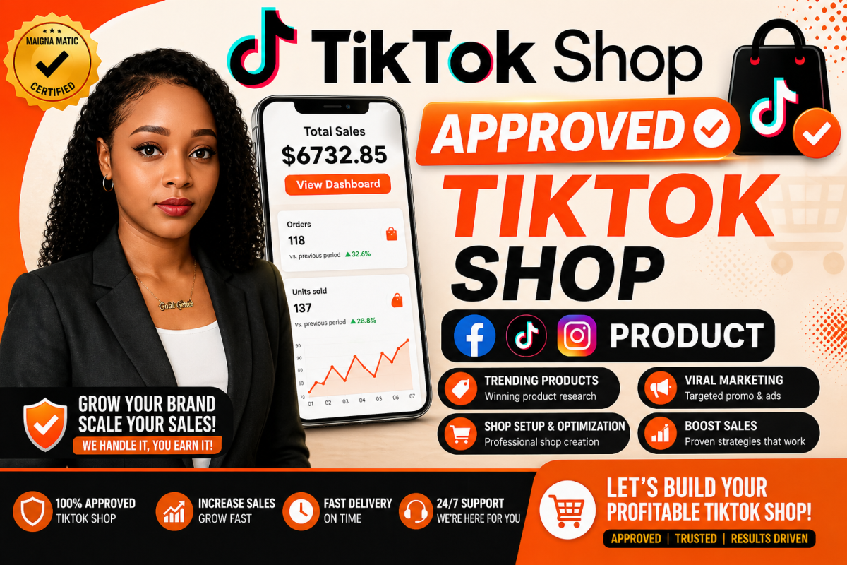 I will merge establish tiktok shop integrate tiktok shop with shopify