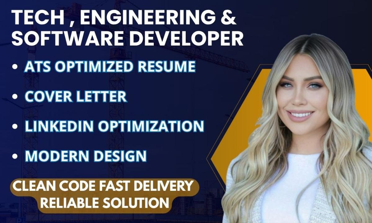 I will provide your professional ats resume, cv, writing service and cover letter