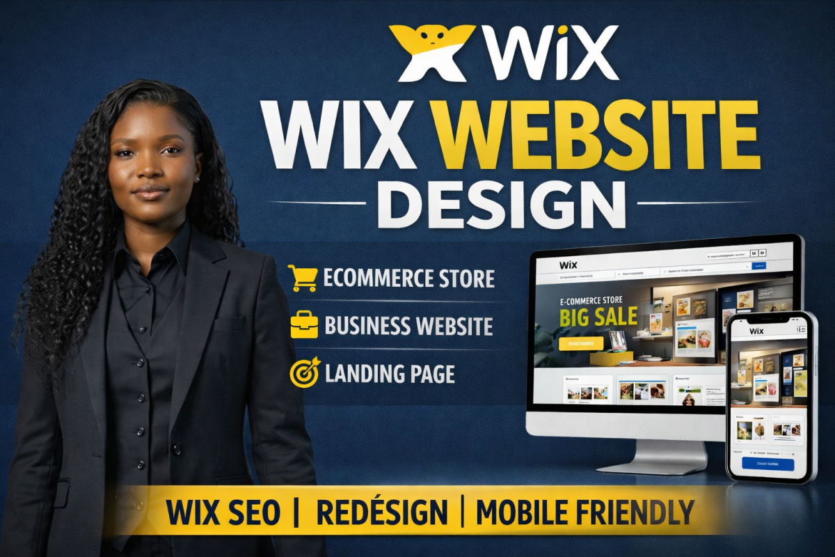 I will create wix website and wix ecommerce store with modern design