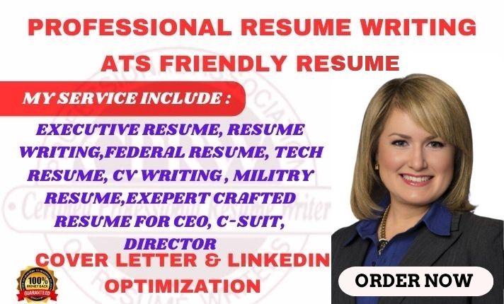 I will deliver professional resume writing services