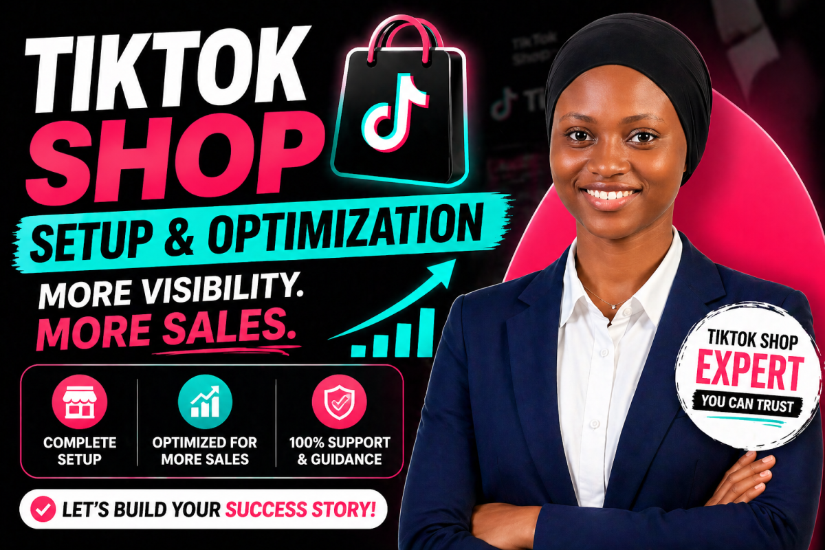 I will set up tiktok shop, affiliate marketing and shop promotion