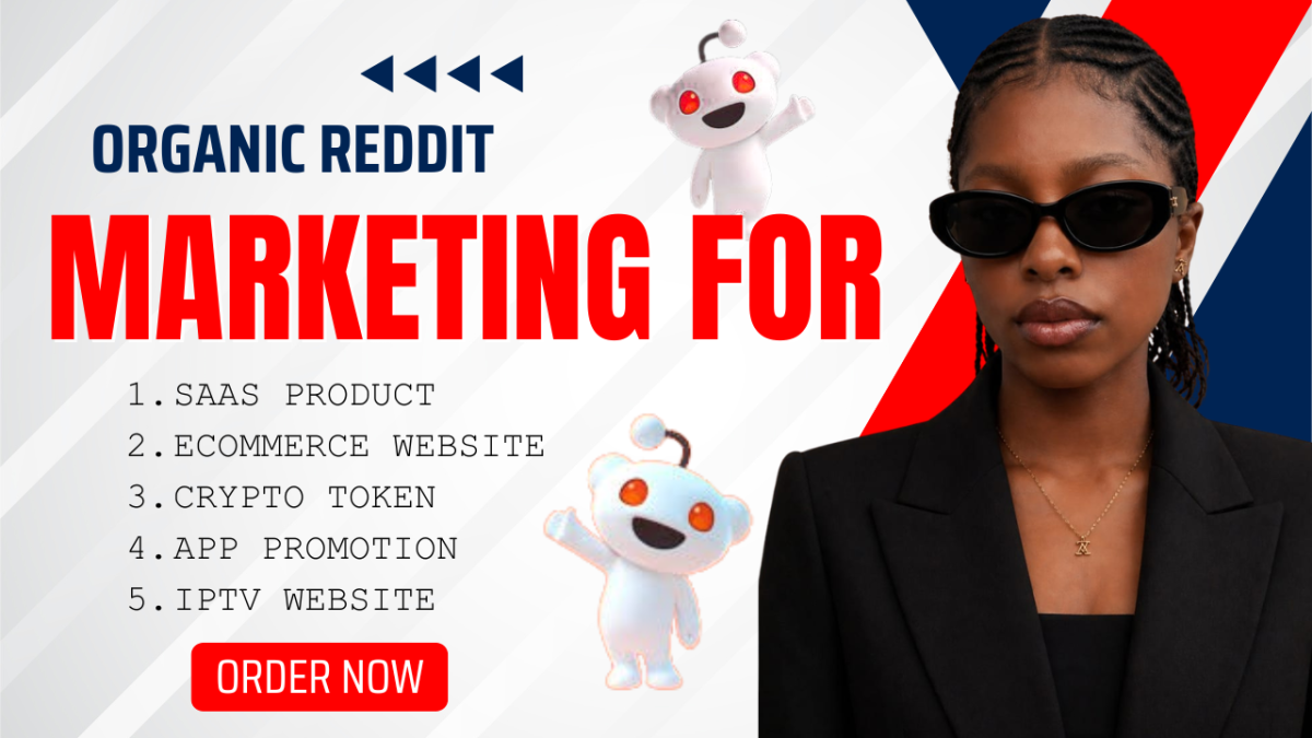 I will do organic reddit geo post for ai app ecommerce business brand website promotion