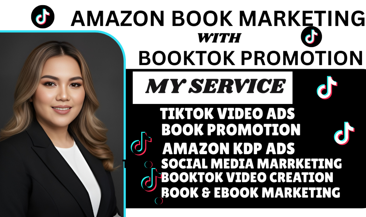 I will booktok promotion and amazon KDP ads to boost ebook traffic