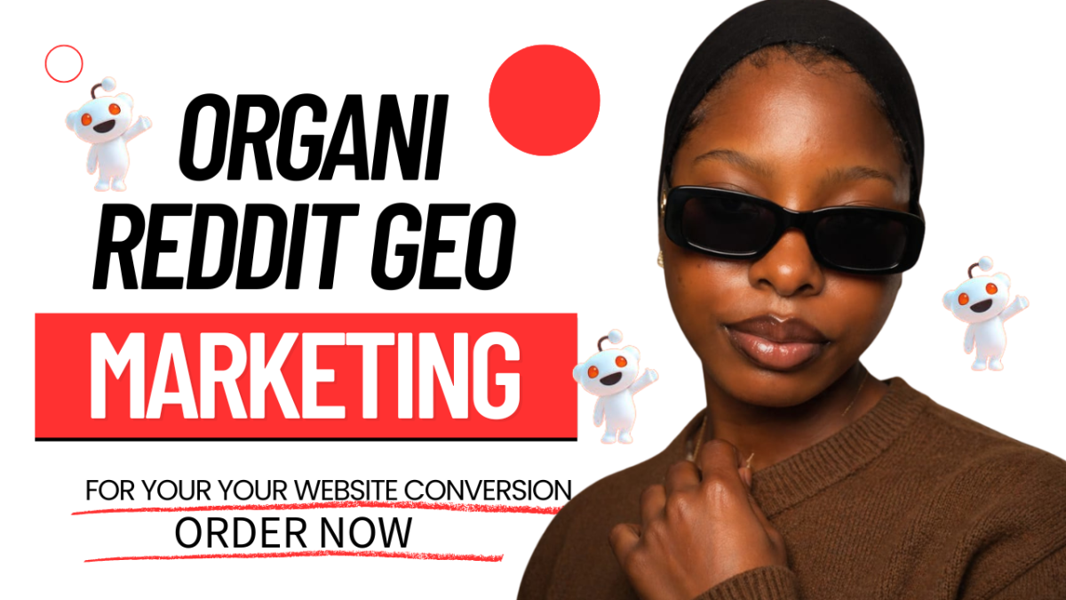 I will do organic reddit geo post for ai app ecommerce business brand website promotion