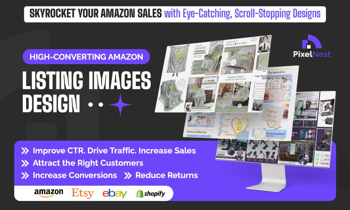 I will design amazon listing images ebc or a plus content