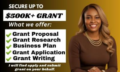 I will grant writing for nonprofits and business funding applications