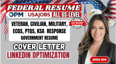 I will write ats compliant federal resume for usajobs government jobs
