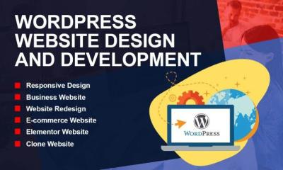 I will build or rebuild a wordpress website, business website