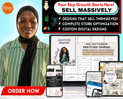 I will do etsy shop setup, etsy digital products, etsy SEO listing to boost store sales
