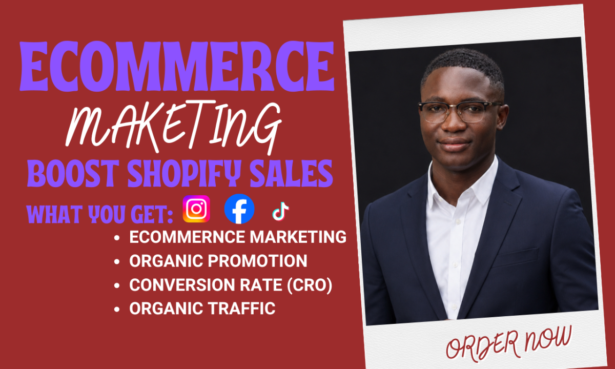 I boost shopify sales through ecommerce marketing and effective shopify marketing
