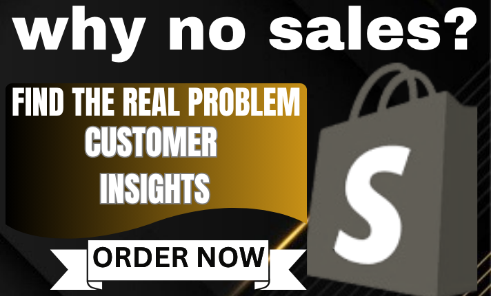 I will create customer surveys to find why your shopify store is not converting