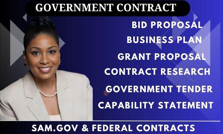 I will help secure government contracts and funding through expert proposal writing