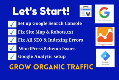 I will fix google search console index coverage errors for the Google 1st Rank