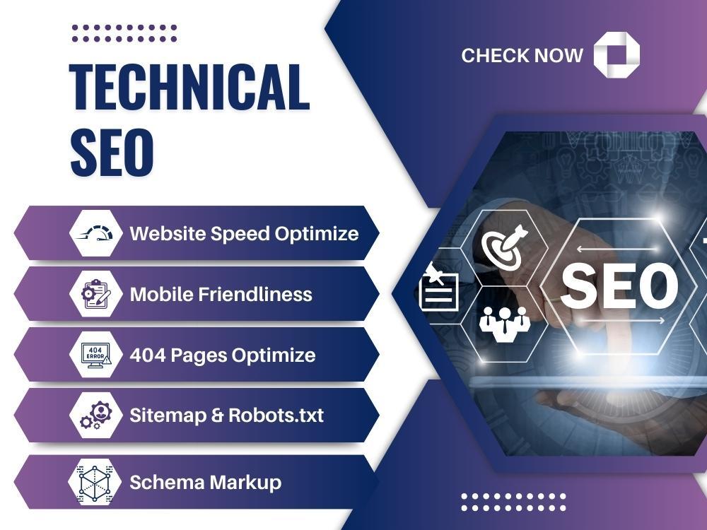 I will perform technical SEO optimization to improve rankings and indexing