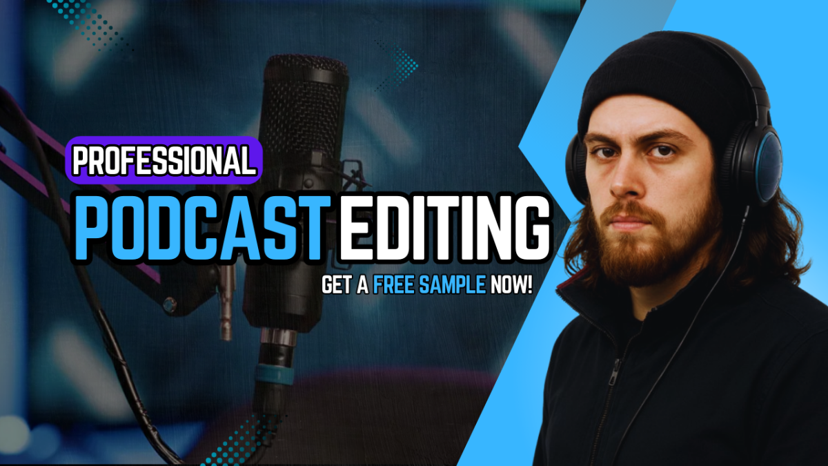 I will professionally edit, mix and master your podcast audio
