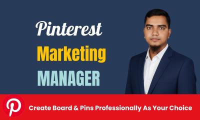 I will be your dedicated pinterest marketing manager to grow traffic