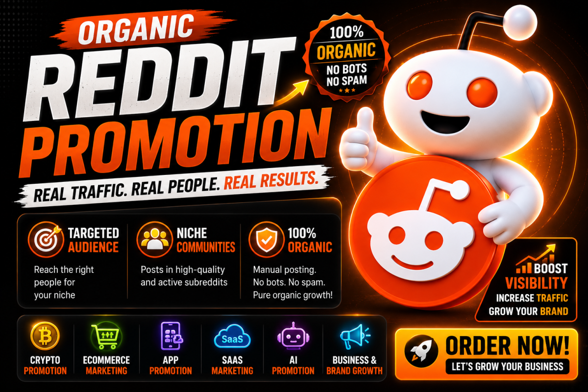 I will do reddit seo post to boost ai website ecommerce marketing social media manager