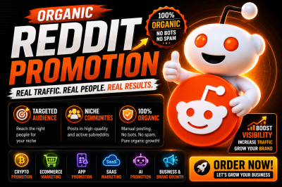 I will do reddit seo post to boost ai website ecommerce marketing social media manager