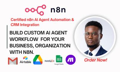 I will do n8n automation, n8n api integration n8n automation specialist, base44 ai app