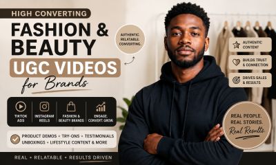 I will create fashion and beauty ugc videos for brands