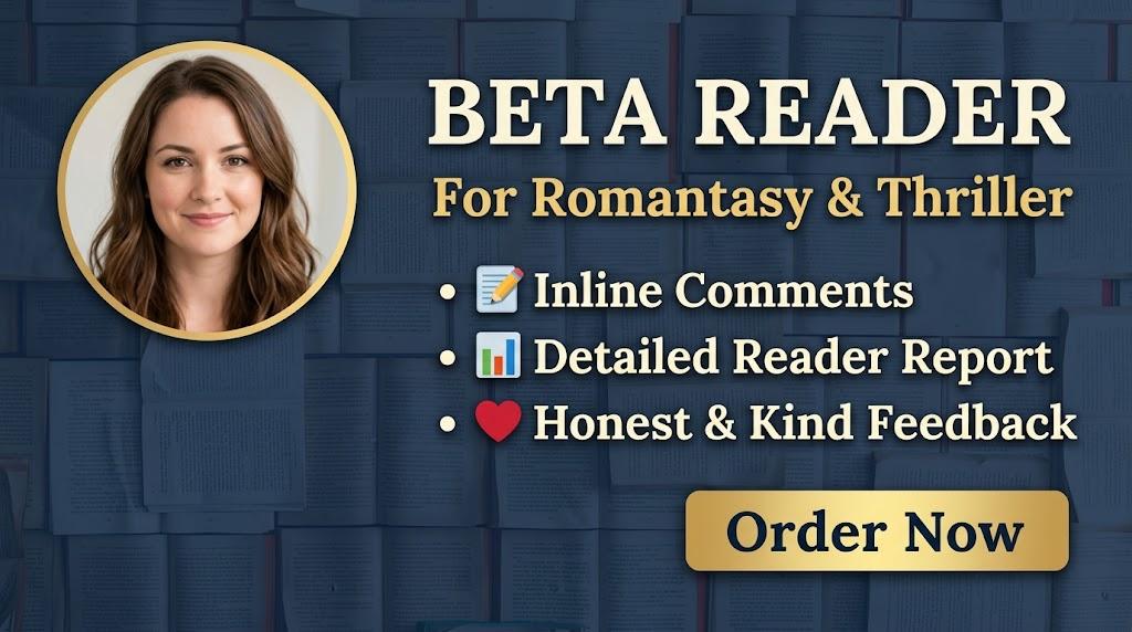I will beta read your commercial fiction and help you spot plot holes and pacing