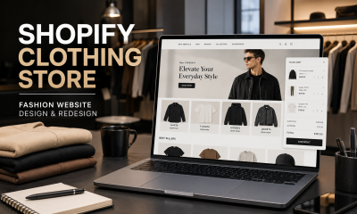 I will design or redesign shopify clothing store and fashion website