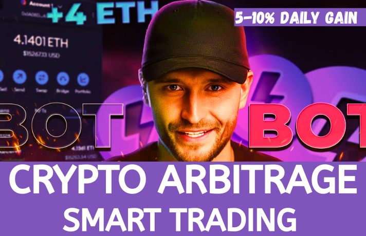 I will build a fast crypto arbitrage bot for binance, kucoin, and bybit