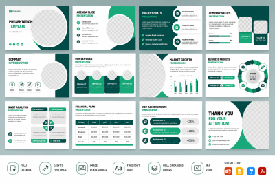 I will design professional and customizable templates
