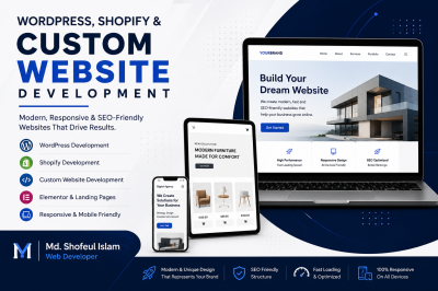 I will build or rebuild a wordpress website, e-commerce website
