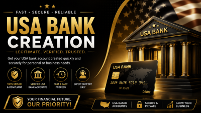 I will create usa bank creation wise mercury stripe us llc registration wise proof of address