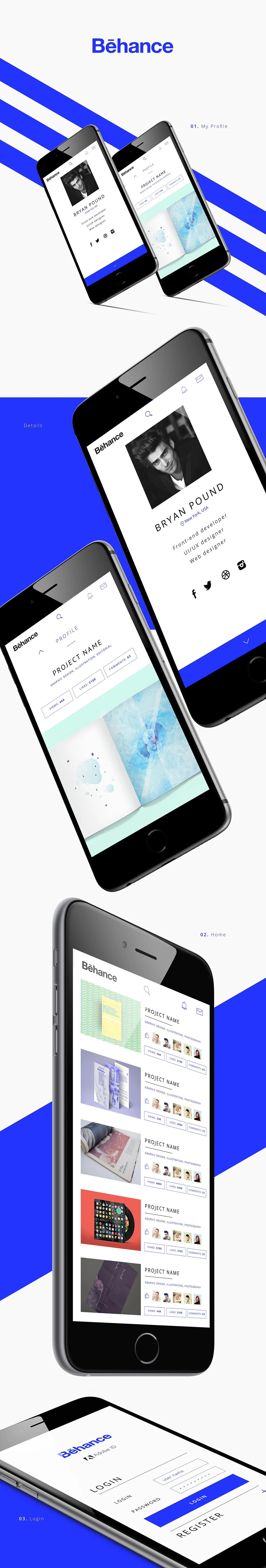 Exploring the Features of the Behance App