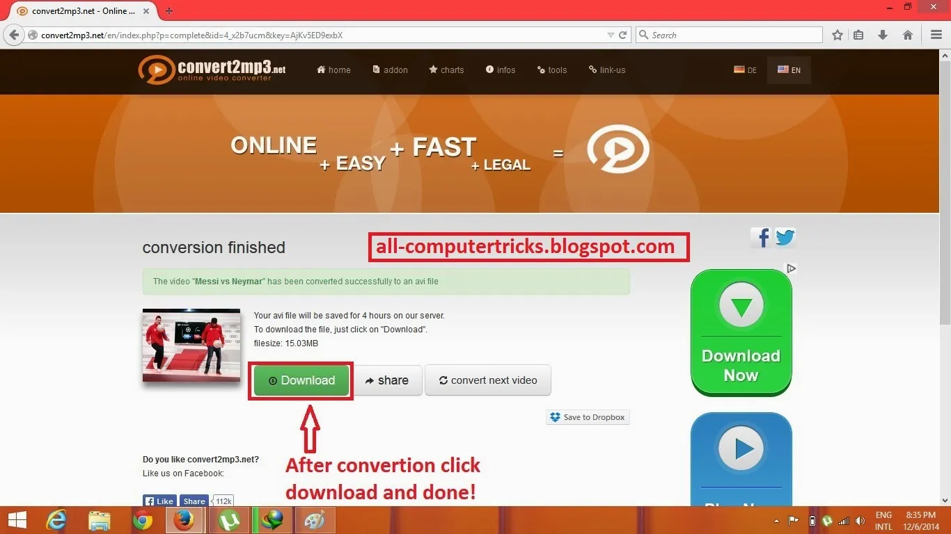 Computer Tips And Tricks Step by Step How to download dailymotion 