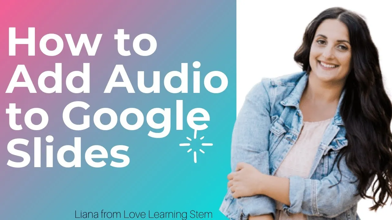 How to Add Audio to Your Google Slides  YouTube