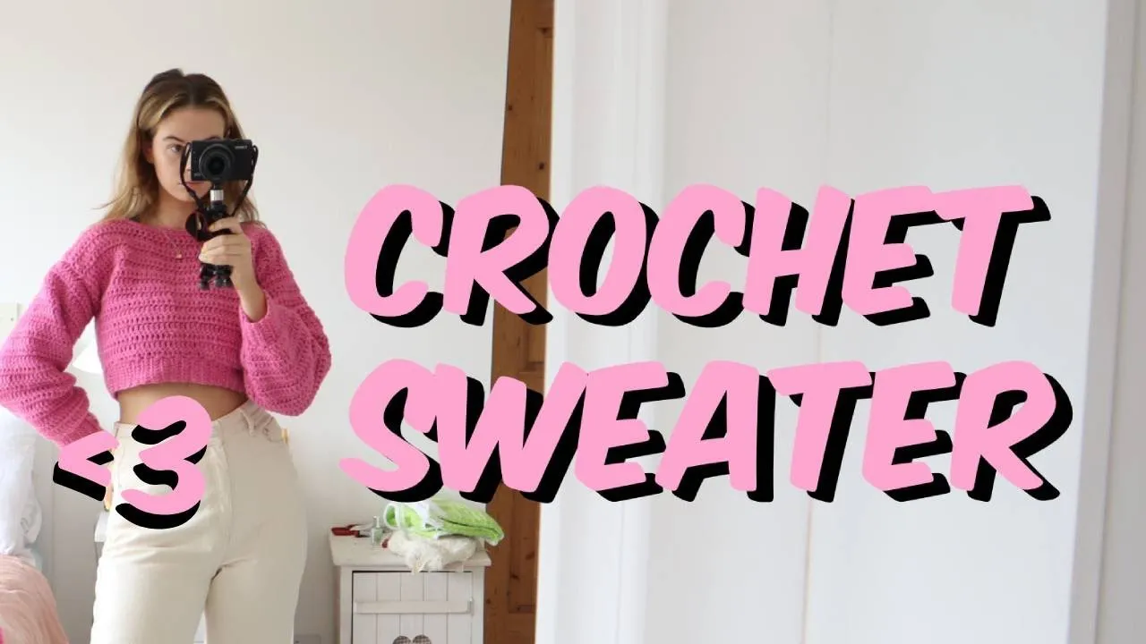 Easy DIY Tutorial for Making a Crochet Sweater